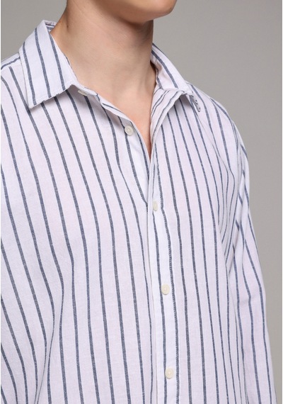 Colin's Colins Regular Fit Shirt Neck Çizgili Erkek Lacivert Uzun Kol Gömlek Cl1080092 Q1.v2 Nav Colin's Colins Regular Fit Shirt Neck Çizgili Erkek Lacivert Uzun Kol Gömlek Cl1080092 Q1.v2 Nav