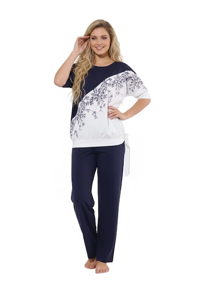 Alfa Aksesuar 03 Berrak Bayan Pijama Takımı 5115 mor