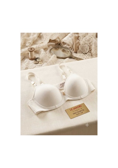 Le Jardin Soft Micro Battal Sütyen Kadın 9405 Beyaz - 829314906 Beyaz - 829314906 BEYAZ