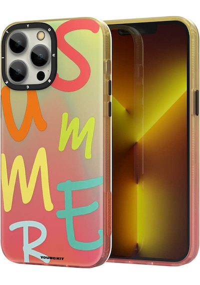 Youngkit Apple Uyumlu iPhone 12 Pro Max Kılıf YoungKit Summer Serisi Kapak YOUNGKİT-TA86132