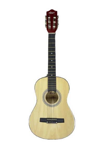 Klasik Gitar Yarım Boy 2/4 (1/2) Naturel Sap Ayarlı