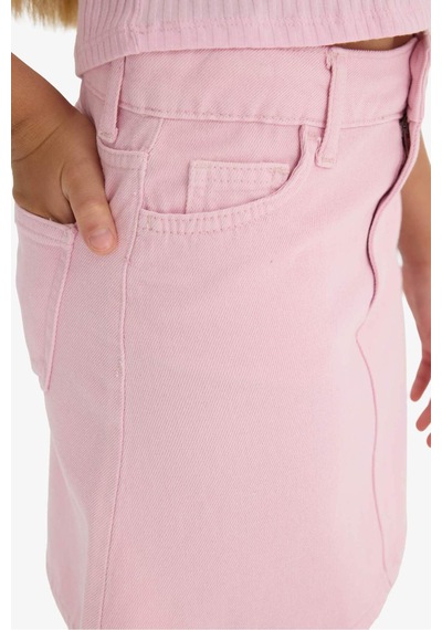 Defacto Kız Çocuk Gabardin Etek E2649a825smpn666 Pembe