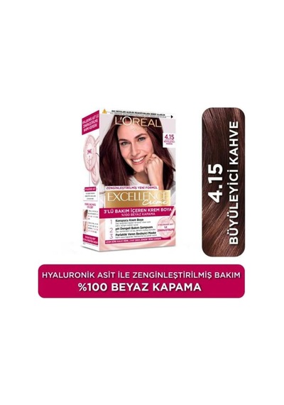 Excellence Creme 4.15 Büyüleyici Kahve Saç Boyası
