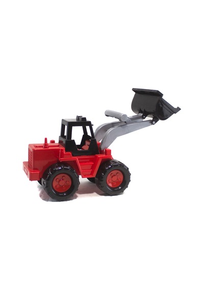 Kepçe Oyuncak Kepçe Dozer Kırmızı 40 Cm