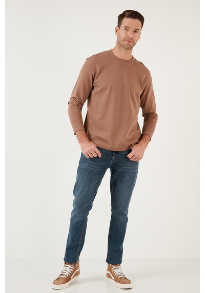Buratti 5905406 Erkek Sweatshirt Kahverengi