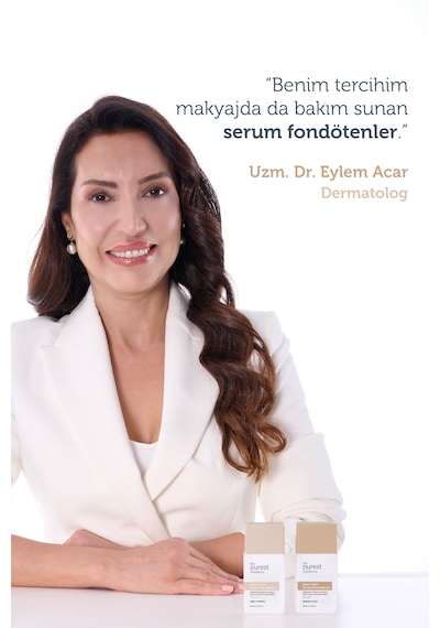 The Purest Solutions Cilt Tonu Eşitleyici & Leke Karşıtı Serum Fondöten SPF50+ 30 ML Orta / Koyu Ton