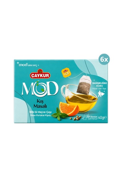 Çaykur Kış Masalı Süzen Poşet Çay 40 G X 6 Adet
