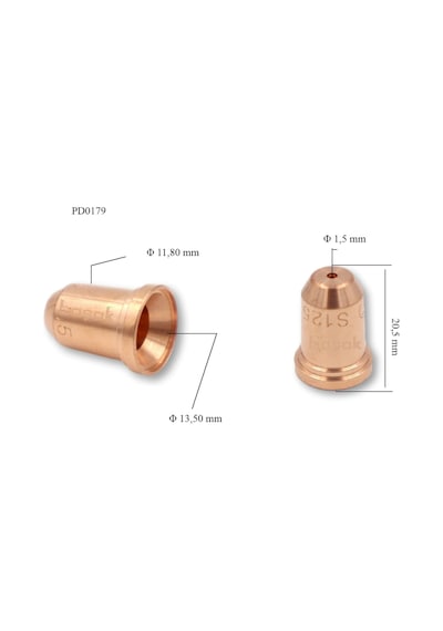 Trafimet S 125 1,5mm Plazma Kesim Memesi Pd0179-15