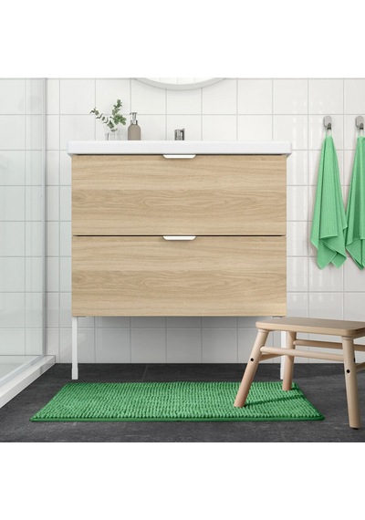 Ikea Toftbo Banyo Halısı Paspas 50 X 80 Cm Açık Yeşil