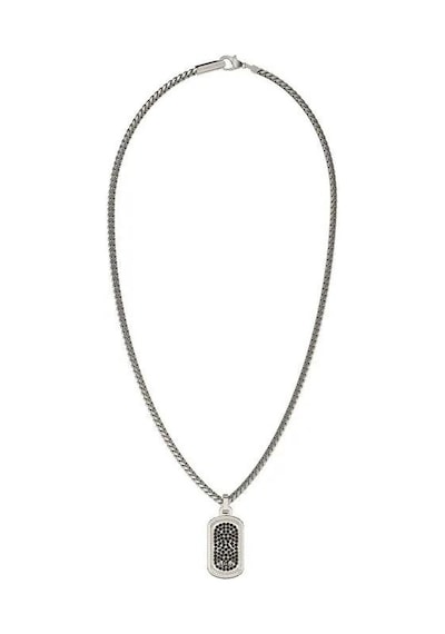 Guess Jgujumn05017jwstbktu Erkek Kolye Gri - Siyah