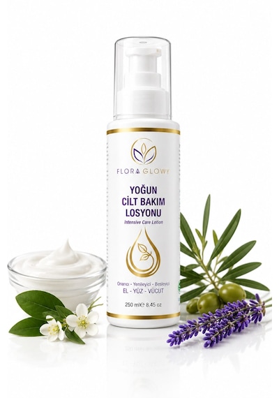 Flora Glowy  Intensive Care Yoğun Cilt Bakım Losyonu 250 ML