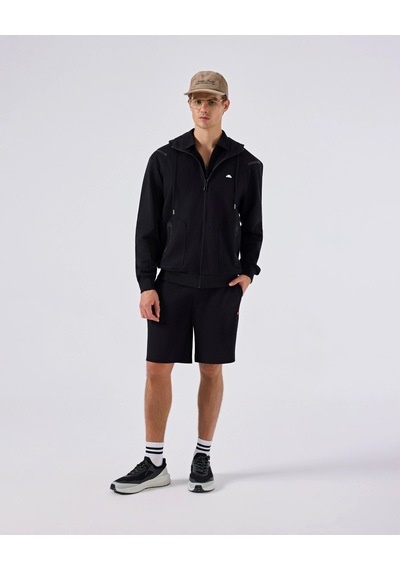 Ellesse Kapüşonlu Erkek Sweat Ceket 6sm1004-bk Siyah