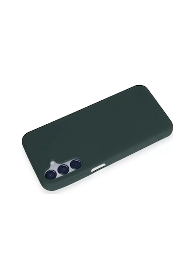 Galaxy  Uyumlu  M15 Kılıf First Silikon - Koyu Yeşil