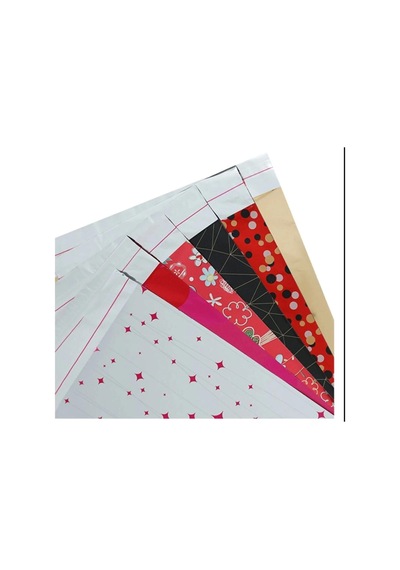 Kendinden Bantlı Büyük Boy Metalize Hediye Paketi Poşeti Yapışkanlı 40x60 Cm 25 Adet