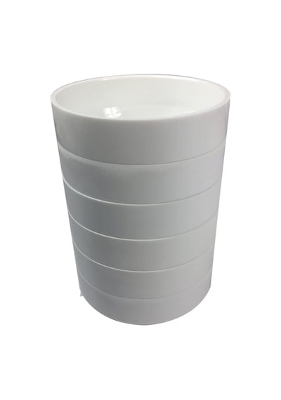 6'lı Beyaz Melamin 12cm Derin Çorba Hoşaf Kasesi N11.3671