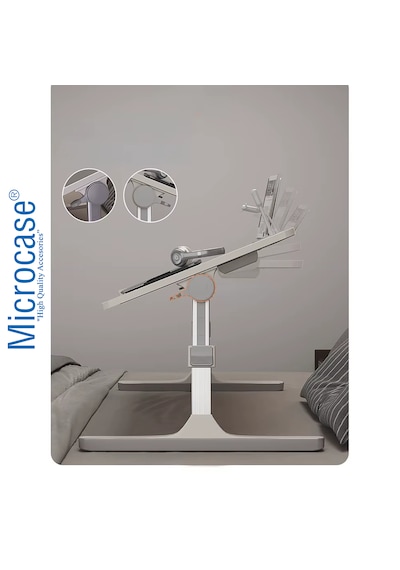 Microcase Yükseklik Ve Eğim Ayarlı Masa Ve Sehpa Ayak Takımı 2 Adet - Al5055 Beyaz
