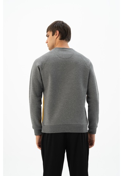 AR-MA Arma Erkek Bisiklet Yaka Sweatshirt K24124908701 Sarı