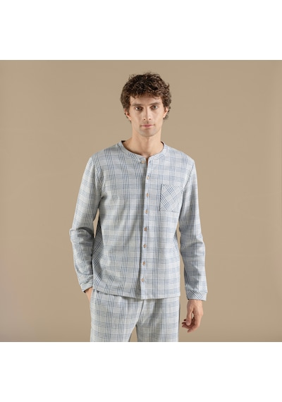 Chakra Palansa Pijama Takımı Mavi