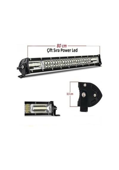 ÇAKARLI LED BAR 80 CM SARI-BEYAZ
