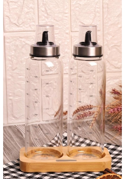 Bambum Damla Standlı Yağlık - Sirkelik Seti 500 Ml