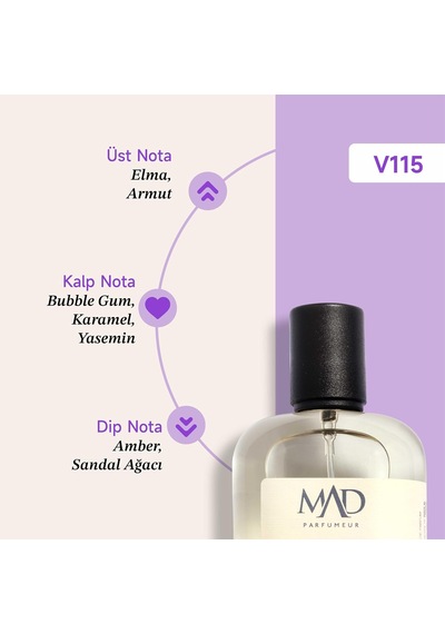 Mad V115 Kadın Parfüm Eau De Parfum 50 Ml