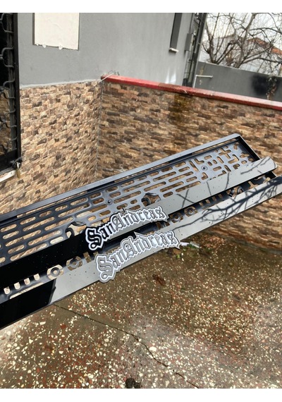 San Andreas Siyah Oto Plakalık 2adet