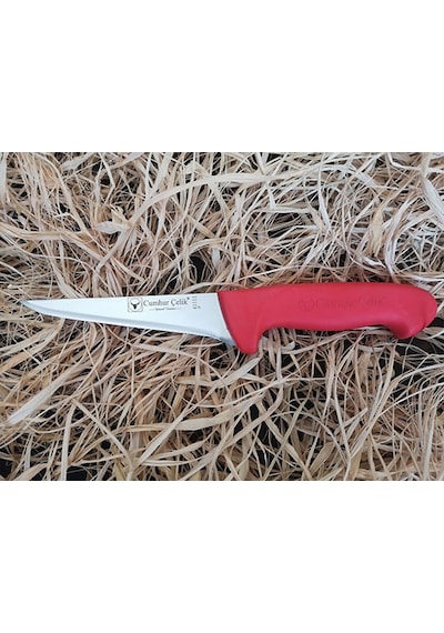 Sürmene Cumhur Çelik 61111 Kasap Sıyırma Bıçağı, 12,5 Cm, Kaymaz Sap Diğer