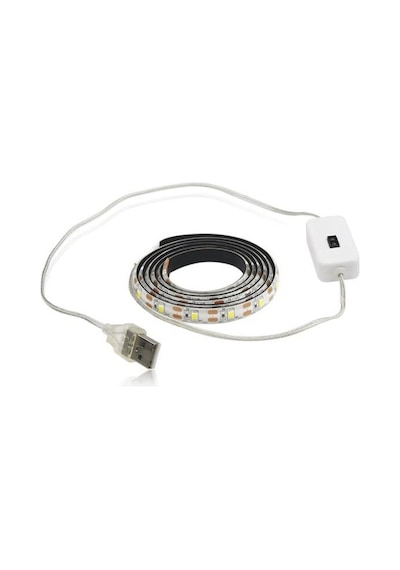 Azemax Usb Sensörlü Şerit LED/3 metre/Beyaz