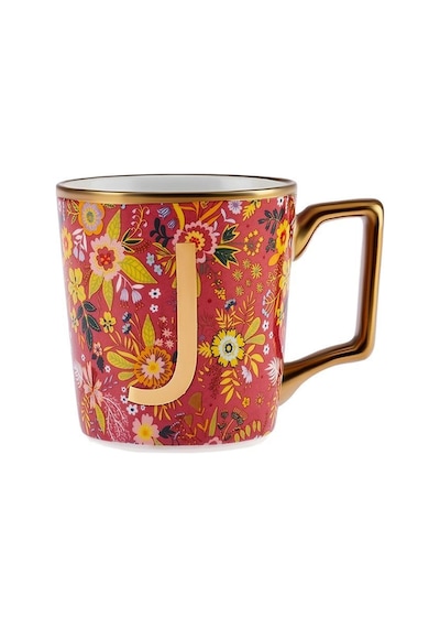 Karaca Flower J Harfli Kupa 350 ml
