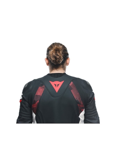 Dainese Avro 5 Blk Red Lava White Deri Mont Siyah Kırmızı