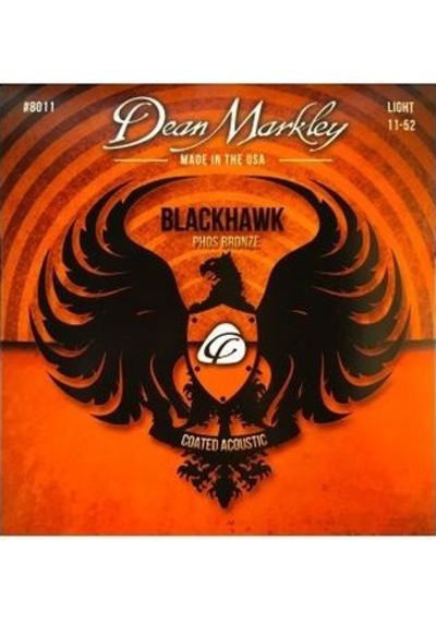 Dean Markley Blackhawk 8011 Kaplamalı 11-52 Akustik Gitar Teli