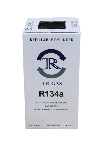 Tr Gas R134a Yeniden Doldurulabilir Tüpte Klima Gazı Soğutucu Akışkan Refillable Refrigerant Ga