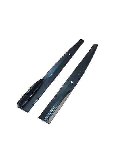 Flaplı Yan Marşpiyel Altı Lip Kısa Plastik Piano Black