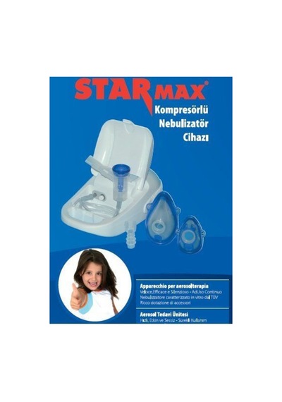 Starmax Kompresörlü Nebulizatör Cihazı '' Orjinal İtalyan Üretimi''