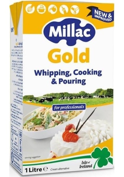 Millac Gold Krema 1 Litre - Sıcak Soğuk