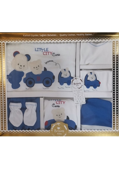 Brava Baby Brava Lacivert 10lu Hastane Çıkışı Lacivert