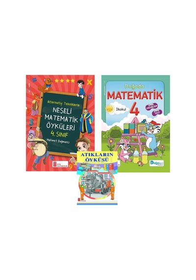 Ata 4.Sınıf Neşeli Matematik Öyküleri + Doğada Matematik