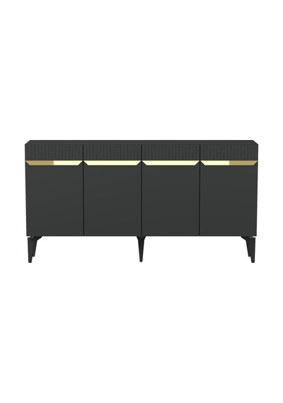 Ka1544ag Duma Konsol Antrasit-gold 150cm Antrasit - Gold