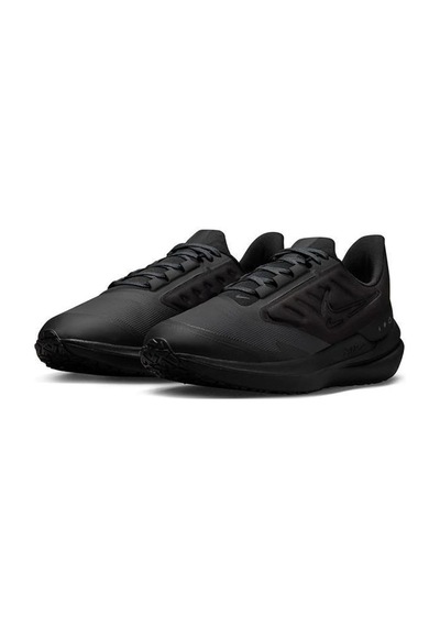 Nike Air Winflo 9 Shield Dm1106-007 Siyah Erkek Koşu Ayakkabısı Siyah