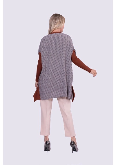 Invee İnvee Mendil Tunik Toprak 6252