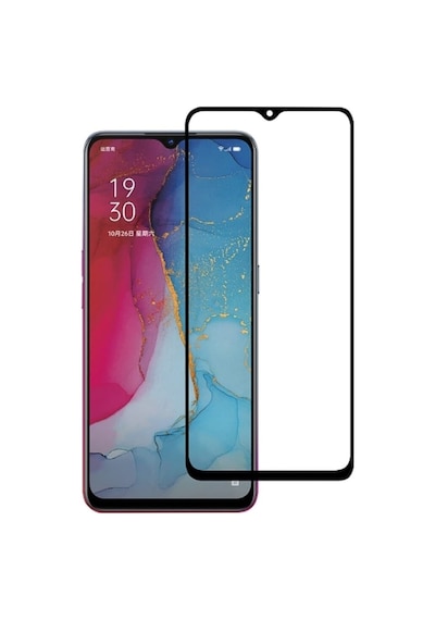 Bufalo Realme 5I / 5S Ekran Koruyucu 9D Temperli Cam - Siyah