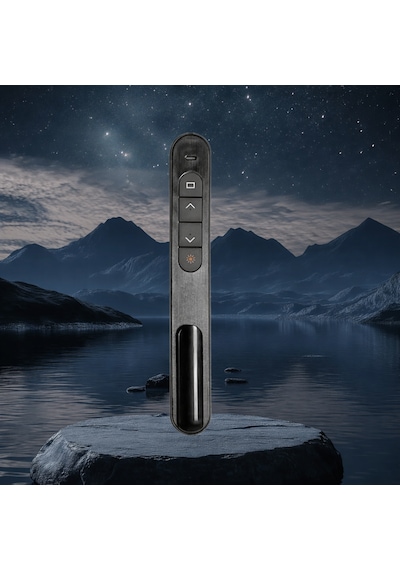 Kablosuz Sunum Kumandası Presenter 2.4ghz Usb Powerpoint, Pdf, Slayt Clicker
