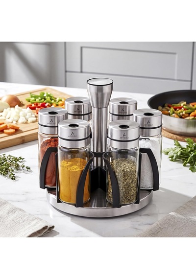 Yıldız Steel Baharat Seti 7 Parça 90 Ml Diğer