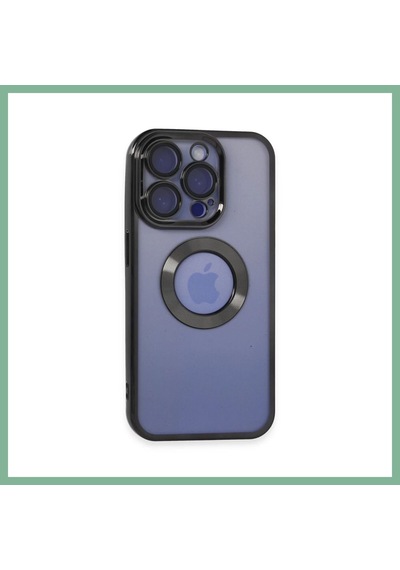 Bşkvirgo İphone 15 Pro Uyumlu Kılıf Slot Silikon - Siyah Bsk2026