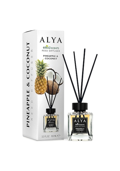 Alya Nature's Scents Pineapple & Coconut Bambu Çubuklu Oda Kokusu 100 ML