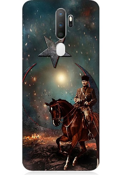 Oppo A5 2020 Uyumlu Silikon Kılıf Mustafa Kemal Atatürk Ve Mücadele Yılları