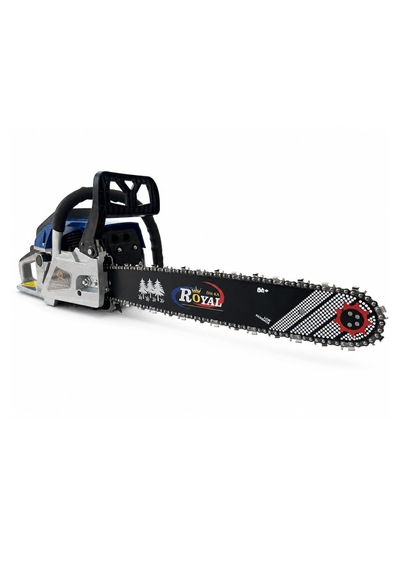 Öm-ka Royal RG5500 55CC Çift Egzozlu Motorlu Testere 51 CM Kama 4.2HP Benzinli Ağaç Kesme Makinesi