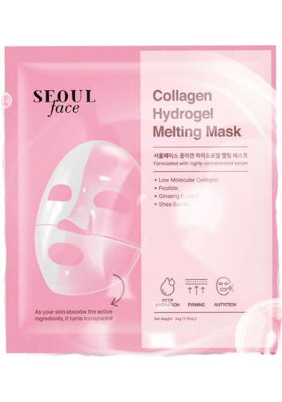 Dermal Kolajen Şeffaflaşan Eriyen Maske 5 Adet