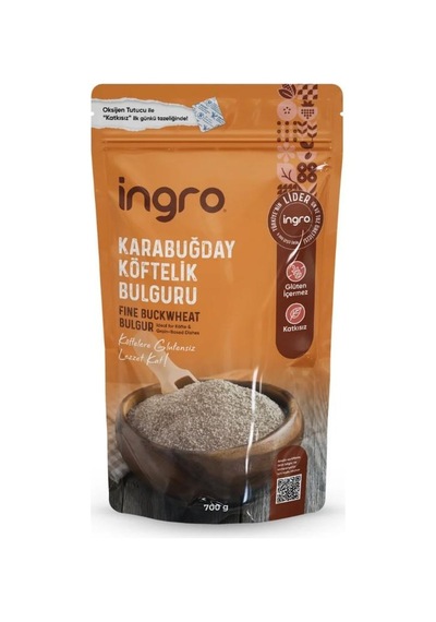 İngro Glutensiz Karabuğday Köftelik Bulguru 700 Gr