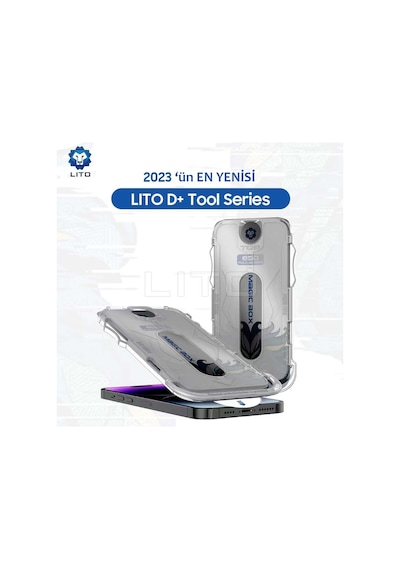 Lito D+ Apple Uyumlu iPhone 12 Pro Max Uygulama Aparatlı Privacy Ekran Koruyuc